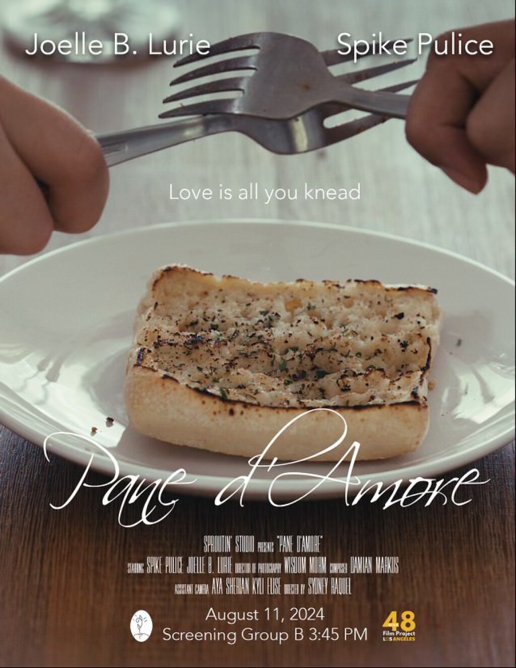 Filmposter for Pane D'Amore